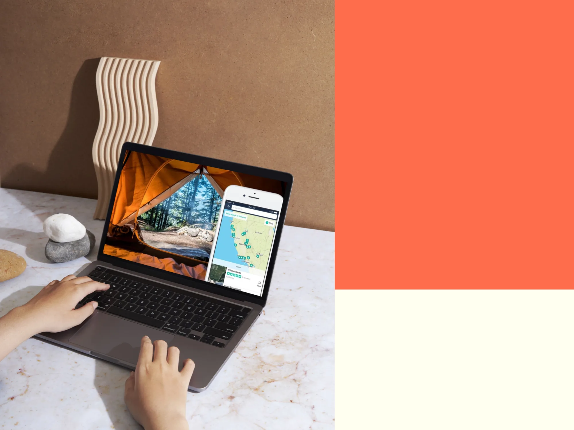 The Dyrt desktop and mobile product experience