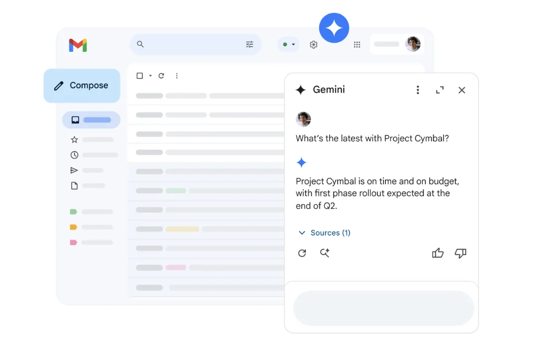 Google Gmail interface screenshot 1