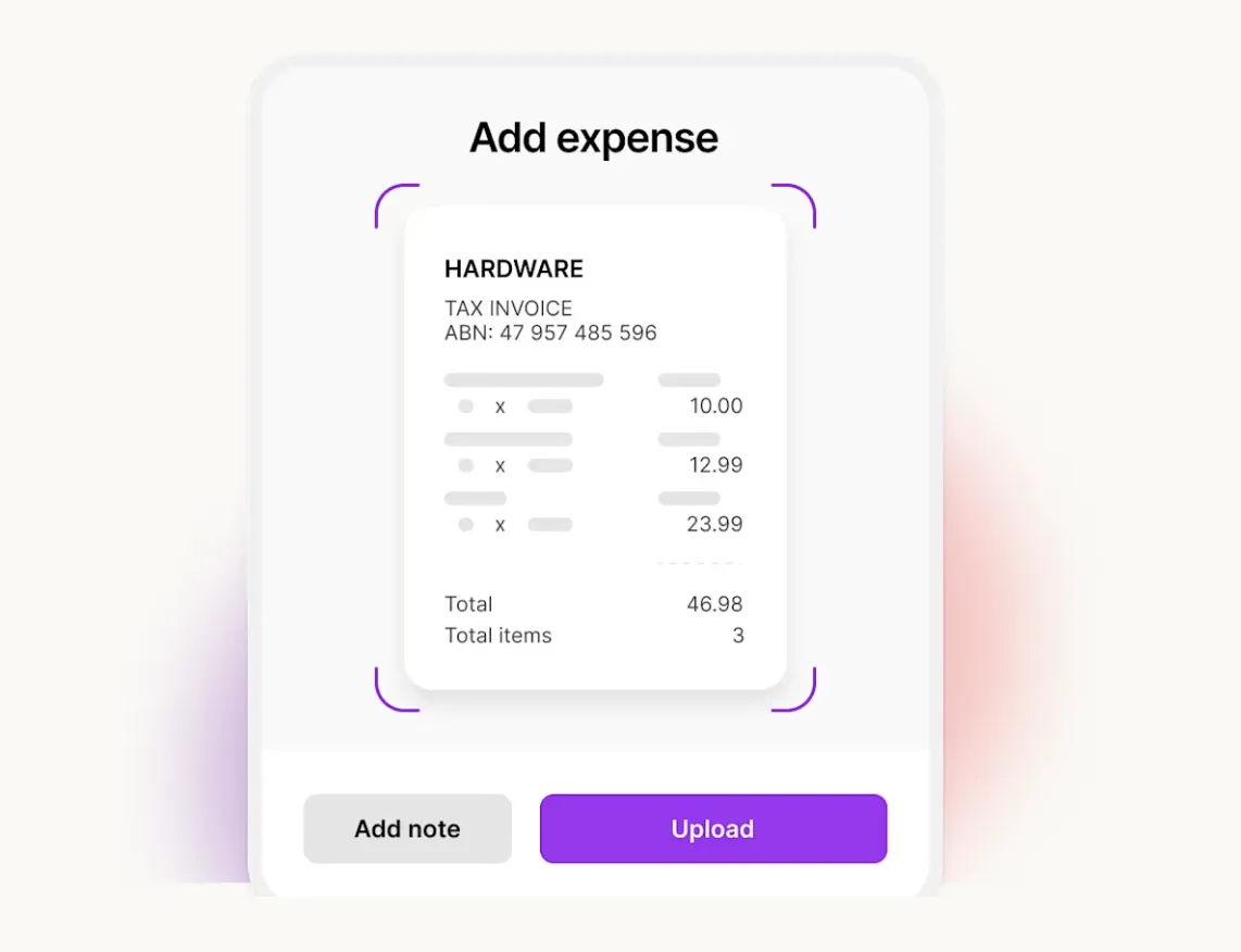 MYOB interface screenshot 2
