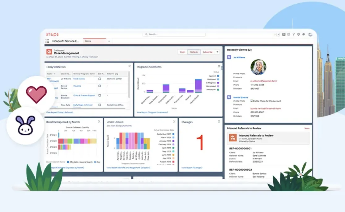 Salesforce interface screenshot 1