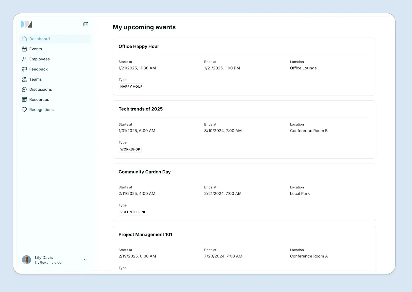 Softr interface screenshot 2