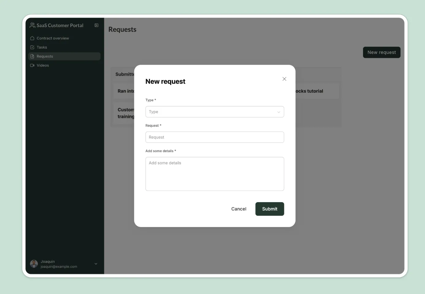 Softr interface screenshot 5