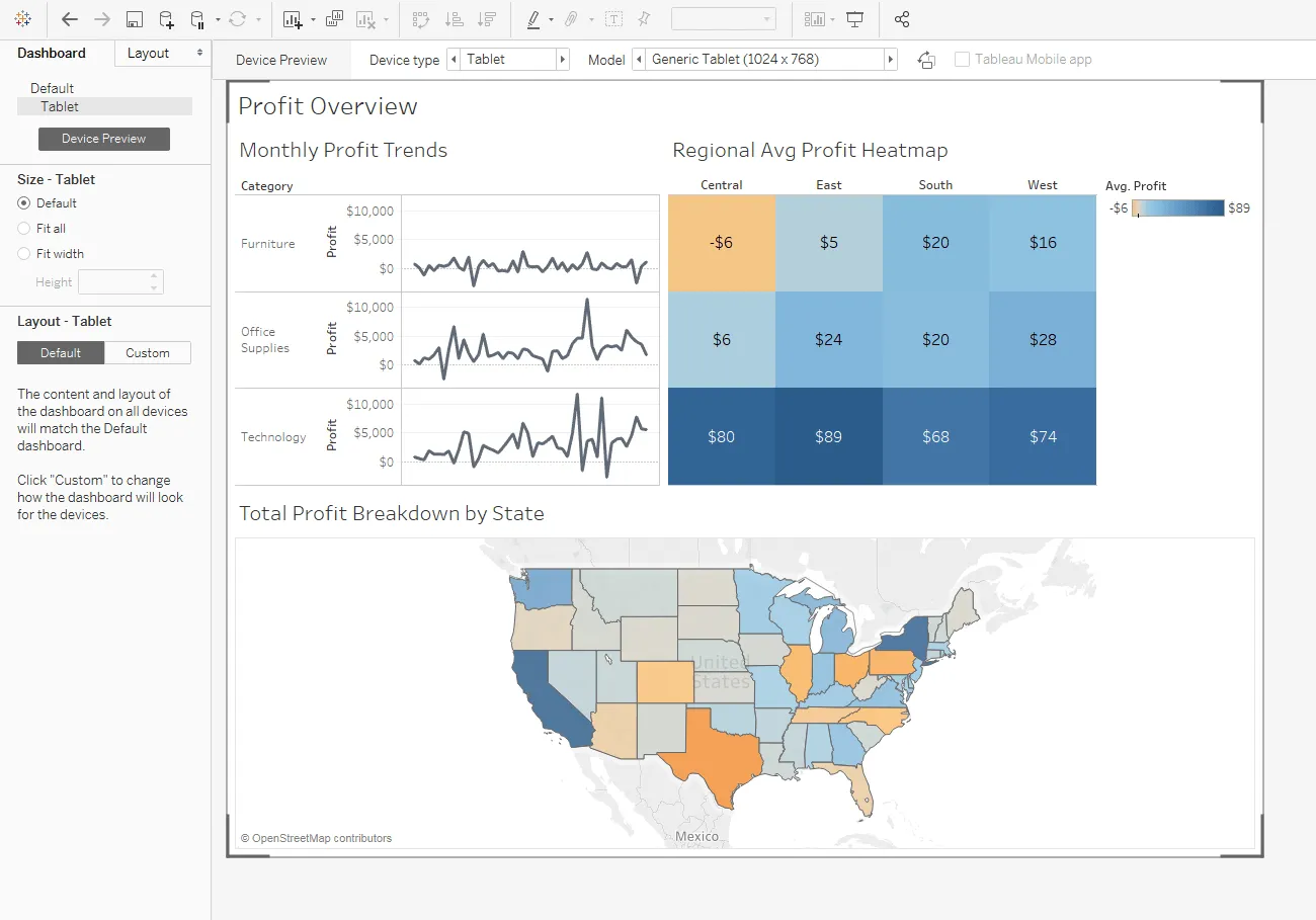 Tableau interface screenshot 2