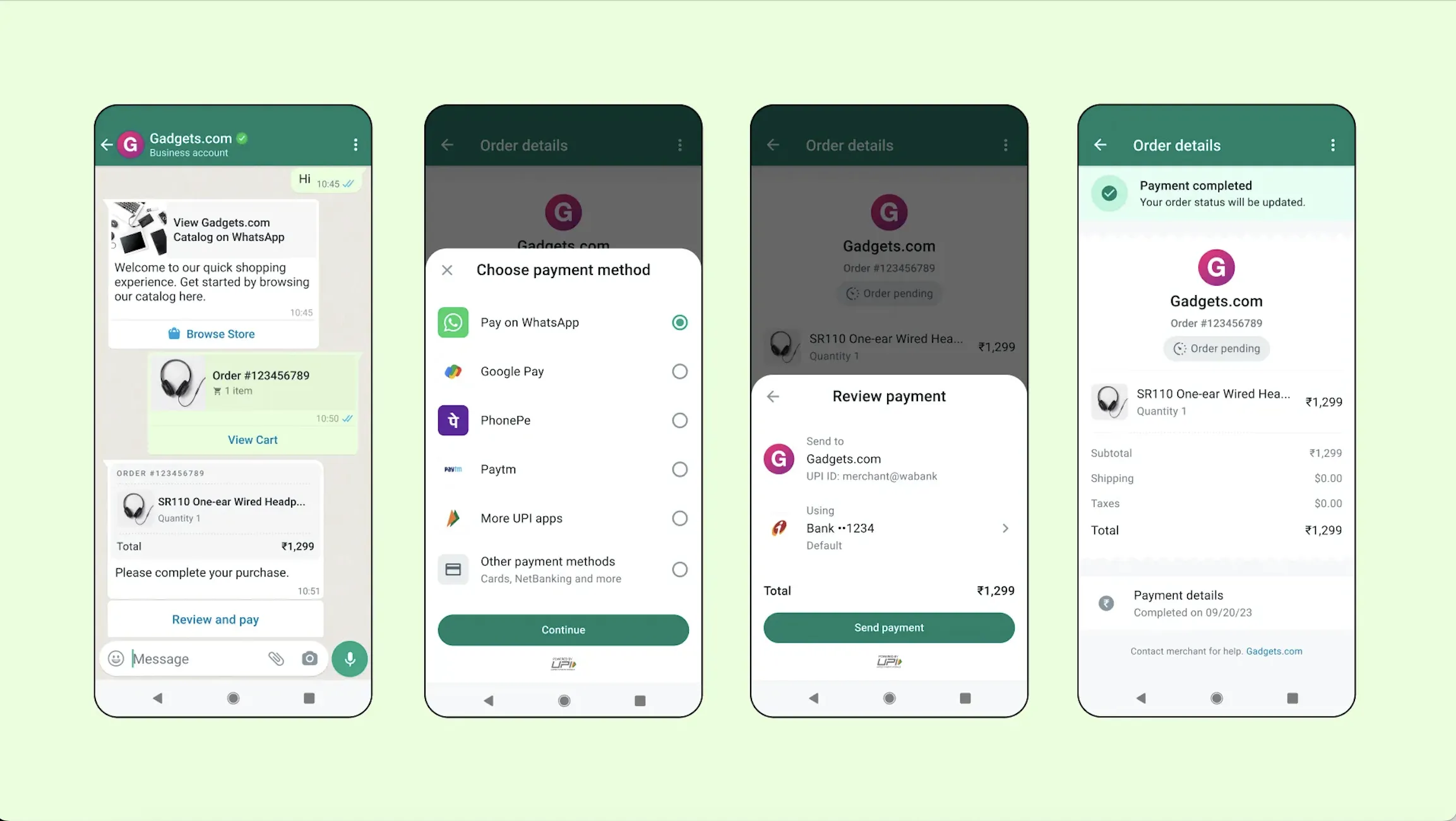 WhatsApp interface screenshot 2